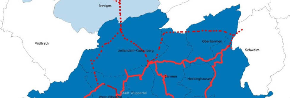 Versorgungsgebiet WSW Strom